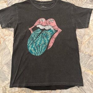 Rolling Stones Graphic concert t shirt Girls size Medium